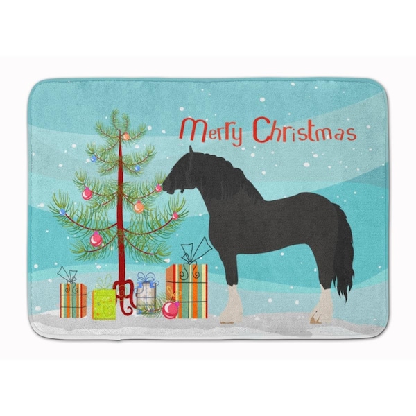Carolines Treasures Pomeranian Rogener Goose Christmas Machine Washable Memory Foam Mat BB9271RUG - main